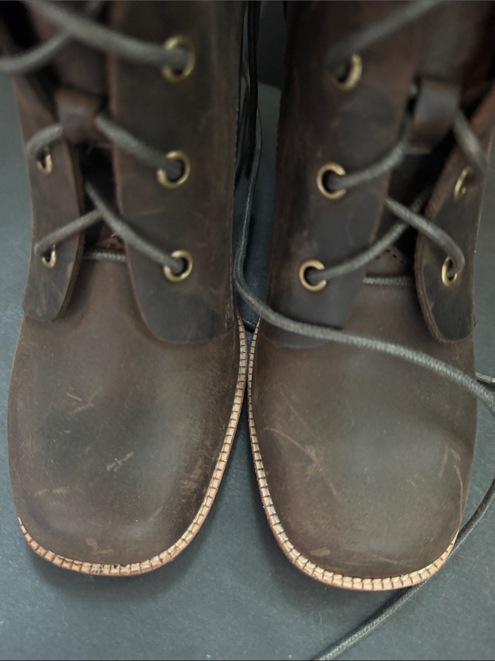 Brown Heeled Juneau Jeffrey Campbell Ankle Boots - Picture 14 of 17